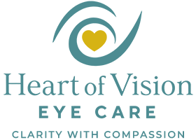 Eye Doctor Tupelo MS - Heart of Vision Eye Care Sidebar Logo